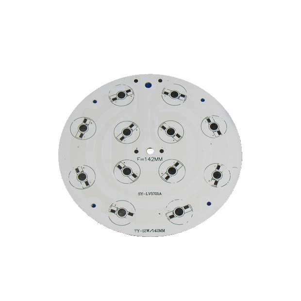  142mm 9LEDs/12LEDs/15LEDs/18LEDs/24LEDs White  Aluminum Base Plate Circular PCB Board