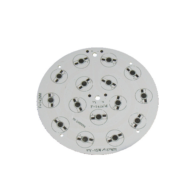  142mm 9LEDs/12LEDs/15LEDs/18LEDs/24LEDs White  Aluminum Base Plate Circular PCB Board