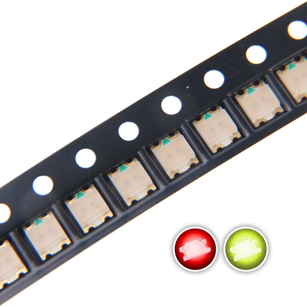 1206 SMD LED Diode Lights Chips Emitting White/Red/Green/Blue/Yellow/Purple/Pink