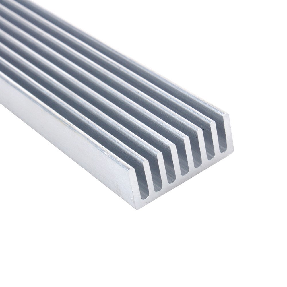 1200*25*12mm Aluminum Heatsink Grille Type for 35*1W or 12*3W Power LED