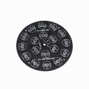 142mm 9W/12W/24W RGB Common Anode Aluminum Base Plate Black PCB Board