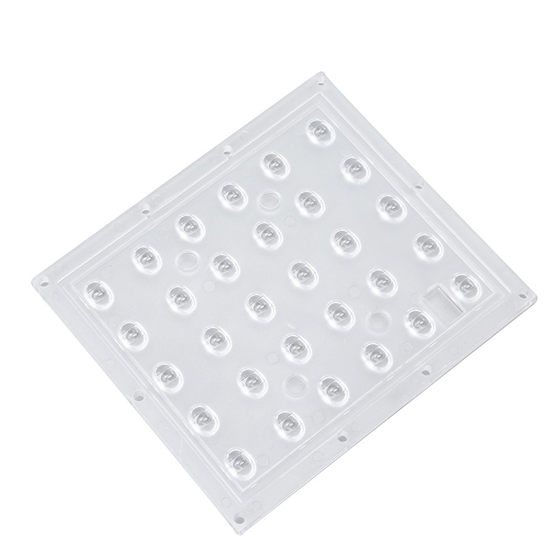 130x130mm LED Module Lens 30pcs LEDs 145-70° For SMD 3030