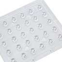 130x130mm LED Module Lens 30pcs LEDs 145-70° For SMD 3030