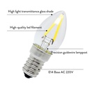 2W E14 C7 LED Edison Bulb 220V Home Light LED Filament Light Bulb