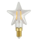 2W E14 Small Five-pointed Star LED Edison Bulb 220-240V Home Light LED Filament Light Bulb