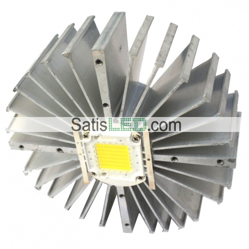 160mm Diameter LED heatsink Suitable for 20W 30W 50W 80W 100W Power LED