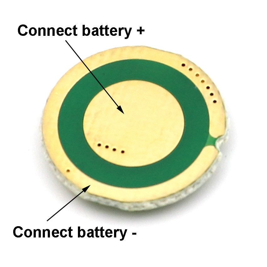 17mm Flashlight LED Driver for XM-L XM-L2 Flashlight Light Input DC3-18V Output 2.92V 0.93A 1 Modes 