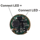17mm Flashlight LED Driver for XM-L XM-L2 Flashlight Light Input DC3-18V Output 2.92V 0.93A 1 Modes 