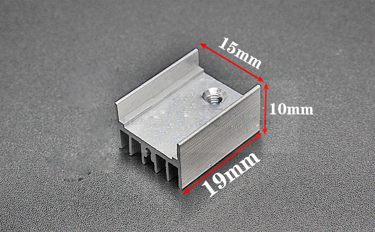 19*15*10mm Aluminum Heatsink