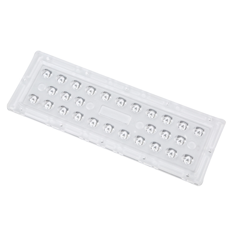 190x63mm LED Module Lens 28pcs LEDs 140-70° For SMD 3030 