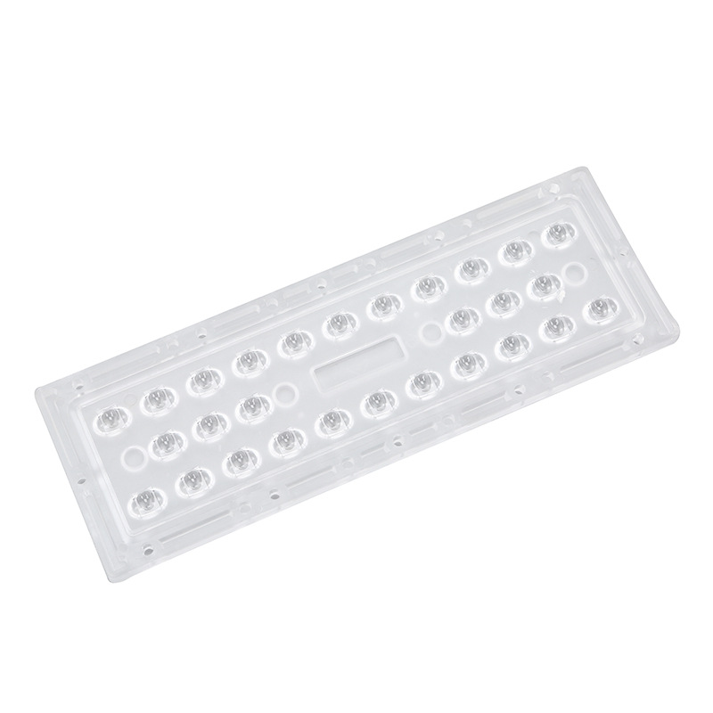 190x63mm LED Module Lens 28pcs LEDs 140-70° For SMD 3030 