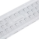 190x63mm LED Module Lens 28pcs LEDs 140-70° For SMD 3030 