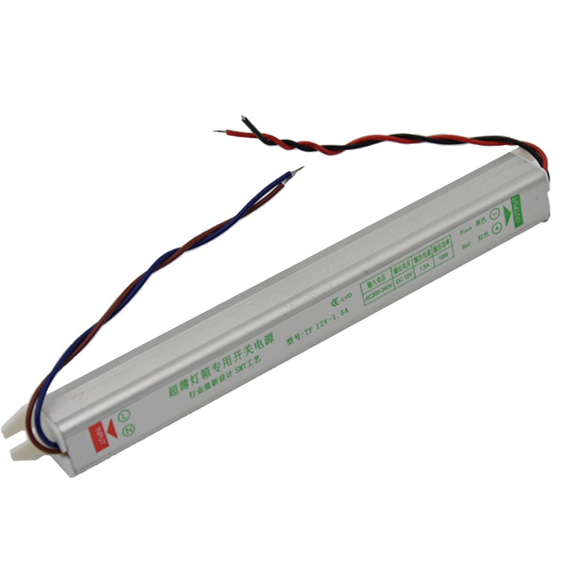 200-240V to DC12V 18W 24W 36W 48W 60W Ultra-thin Driver Power Supply Adapter Transformer for LED Strip Lights