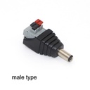 2.1*5.5mm DC Male Female Connector Screwlessfor 3528 5050 Single Color LED Strip