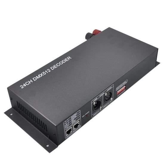 24CH Multi-Channel DMX512 Decoder for LED Lighting Show Project