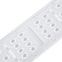 250x70mm LED Module Lens 30pcs LEDs 145-70° For SMD 3030