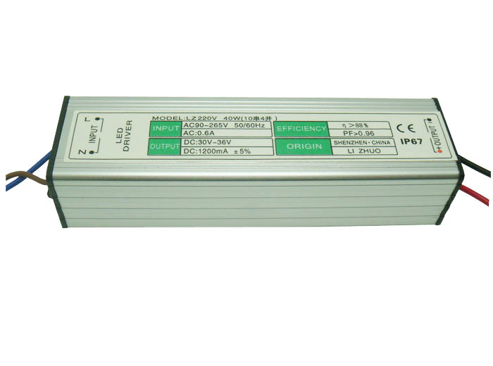 20W 30W 40W 50W 60W LED Constant Current Driver AC85-265V Input Isolated Power Adapter