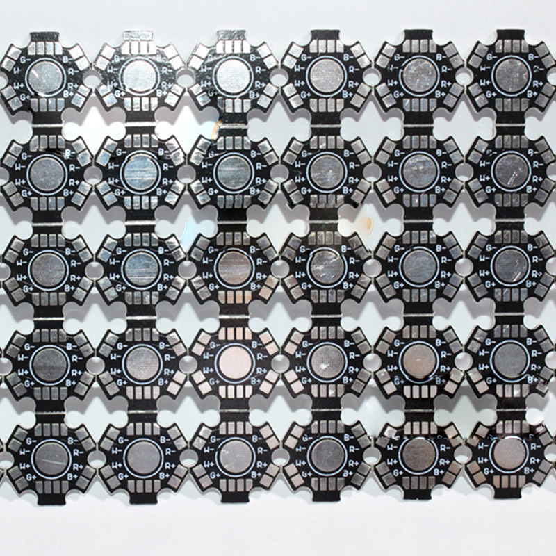 20mm 4W 12W RGBW Aluminum Base Plate PCB Board for High Power LED