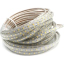 220V SMD 5050 Led Strip Light 220V Power Plug White Warm White 60leds/m Waterproof IP66 Led Strips