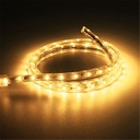 220V 2835 SMD Waterproof Led Strip Light with EU Plug 60Leds/m 120 Leds/m High Brightness Outdoor Indoor Decoration