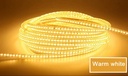 220V 3014 SMD LED Flexible Strip 120 LEDs/m Emitting White/Warm White/Red/Green/Blue/Yellow
