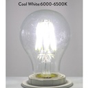 2W 4W 6W 8W E27 B22 A60 LED Edison Bulb AC220V Home Light LED Filament Light Bulb