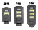 20W 40W 60W COB LED Integrated Solar Street Light