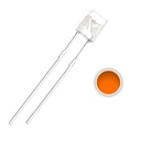 2x3x4 mm LED Diode Lights Square Rectangle Colored Lens Water Clear DC 2V 20mA