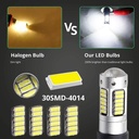 30W H3 30 4014 SMD LED Super Bright Fog Light Bulb