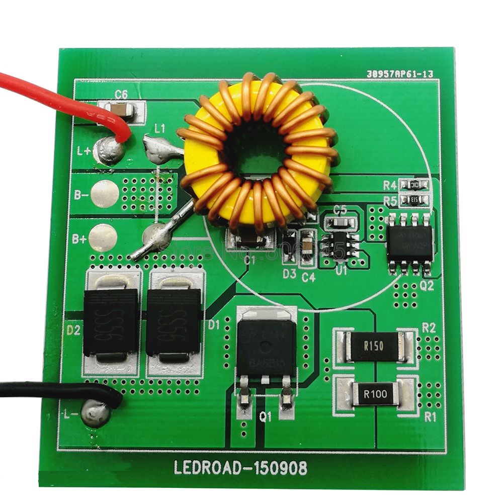 30W 50mm XHP70 LED Driver Input DC 12-244V Output 6V 4-4.5A 1 Modes