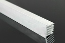 38*30mm Rectangular Aluminum Heatsink Comb Type