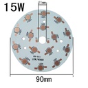 32mm/50mm/70mm/90mm 3/5/7/12/15LEDs Aluminum Base Plate PCB Board