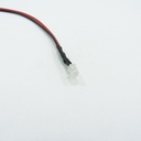3mm F3 Pre-Wired LED Lens Colored Diffused