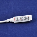 3 Channels 5-24V RGB LED Controller for LED Strip Light with DC Socket