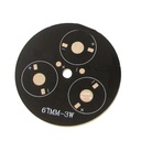 3LEDs/5LEDs/7LEDs/9LEDs/12LEDs/18LEDs White Aluminum Base Plate PCB Board