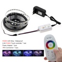 5050 LED Strip RGB / RGBW / RGBWW 5M 300LEDs Neon Tape Light + 2.4 G Remote Controller + DC 12V 3A Power Adapter