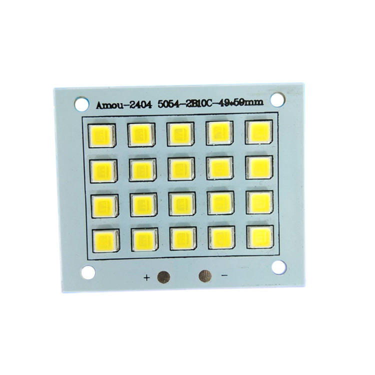 5054 LED Floodlight PCB Board 10W 20W 30W 50W 100W 150W 200W Aluminum Plate