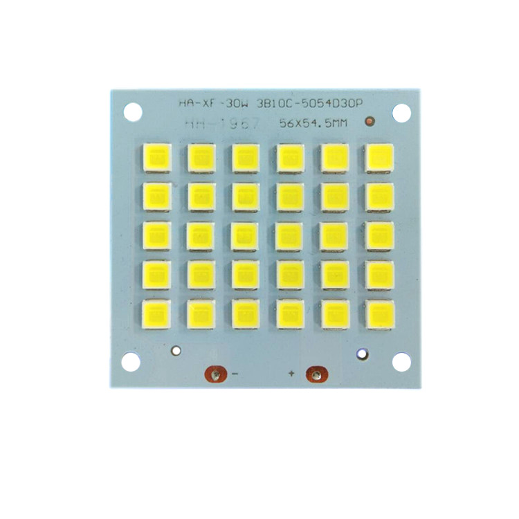 5054 LED Floodlight PCB Board 10W 20W 30W 50W 100W 150W 200W Aluminum Plate