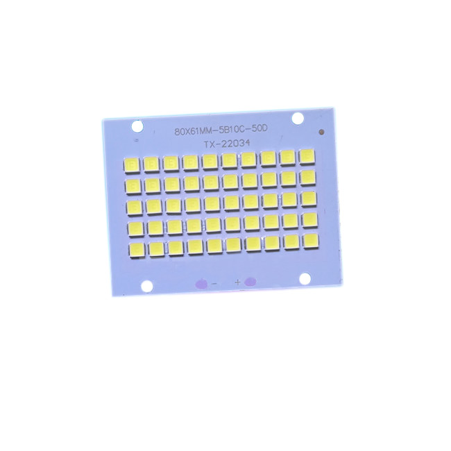 5054 LED Floodlight PCB Board 10W 20W 30W 50W 100W 150W 200W Aluminum Plate