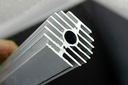 50mm Diameter Aluminum Heatsink Oblateness Sunflower Type