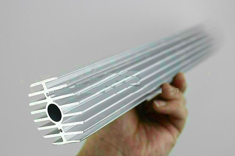 50mm Diameter Aluminum Heatsink Oblateness Sunflower Type