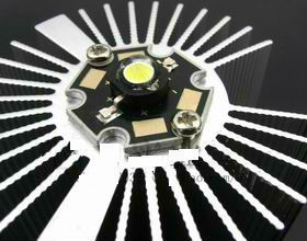50mm*22mm High Power LED Heatsink Suitable for 3W Power LED