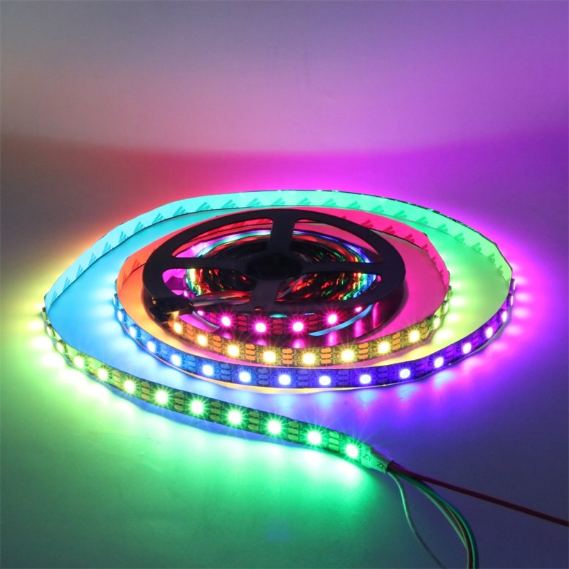 DC 5V WS2812 IC 5050 RGB LED Strip Light Dream Color 60 Led/m Non-Waterproof /Waterproof IP67