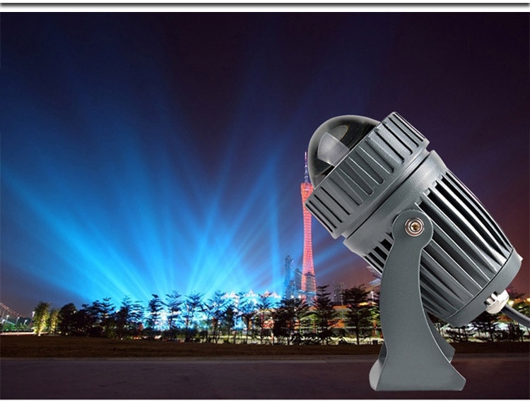 3W AC110V/220V Mini LED Floodlight Outdoor Landscape Spotlight