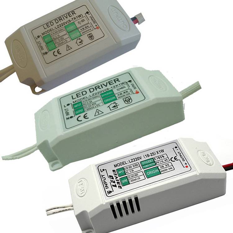 300mA LED Constant Current Driver for 1W Power LED 4-36*1W AC85-265V Input Isolated Power Adapter