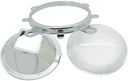 Optical Glass Lens 57mm + Reflector + Fixed Bracket Holder Suite for 20W-100W Power LED 60 Degree Focus