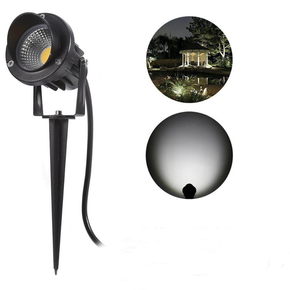 5W 10W AC110V/220V DC12V Mini LED Floodlight LED Lawn Light