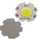 3W LED COB Module LED COB Round Panel 300mA 26mm PCB 12mm Emitting Area White