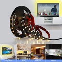 5V 5050 SMD USB LED Strip 50cm/1m /2m /3m 60LEDs/m USB Power Supply with Switch