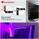 5V LED Strip Dream Color Set WS2812B RGB Runing Color Changeable USB LED Strip + 21Key Controller + Power Adapter